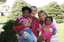 Ron and Lynn right at home