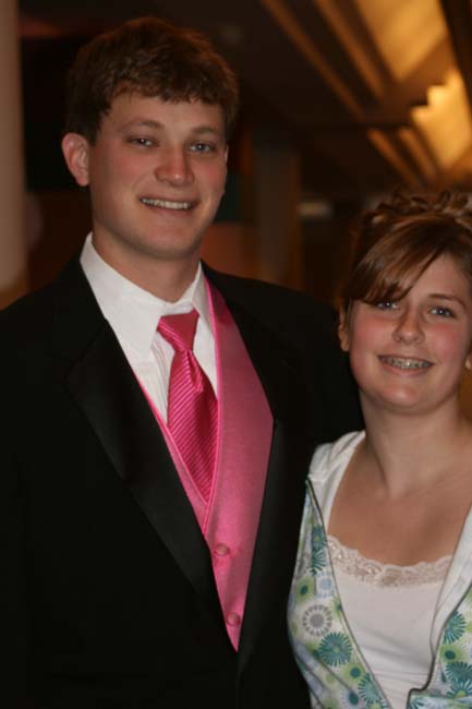 a groom and his sister